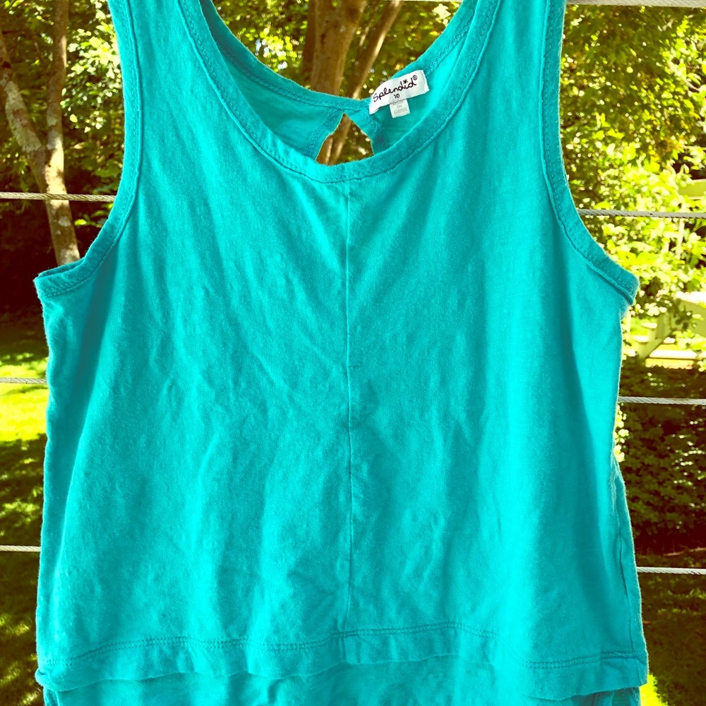 Double layer effect tank top
